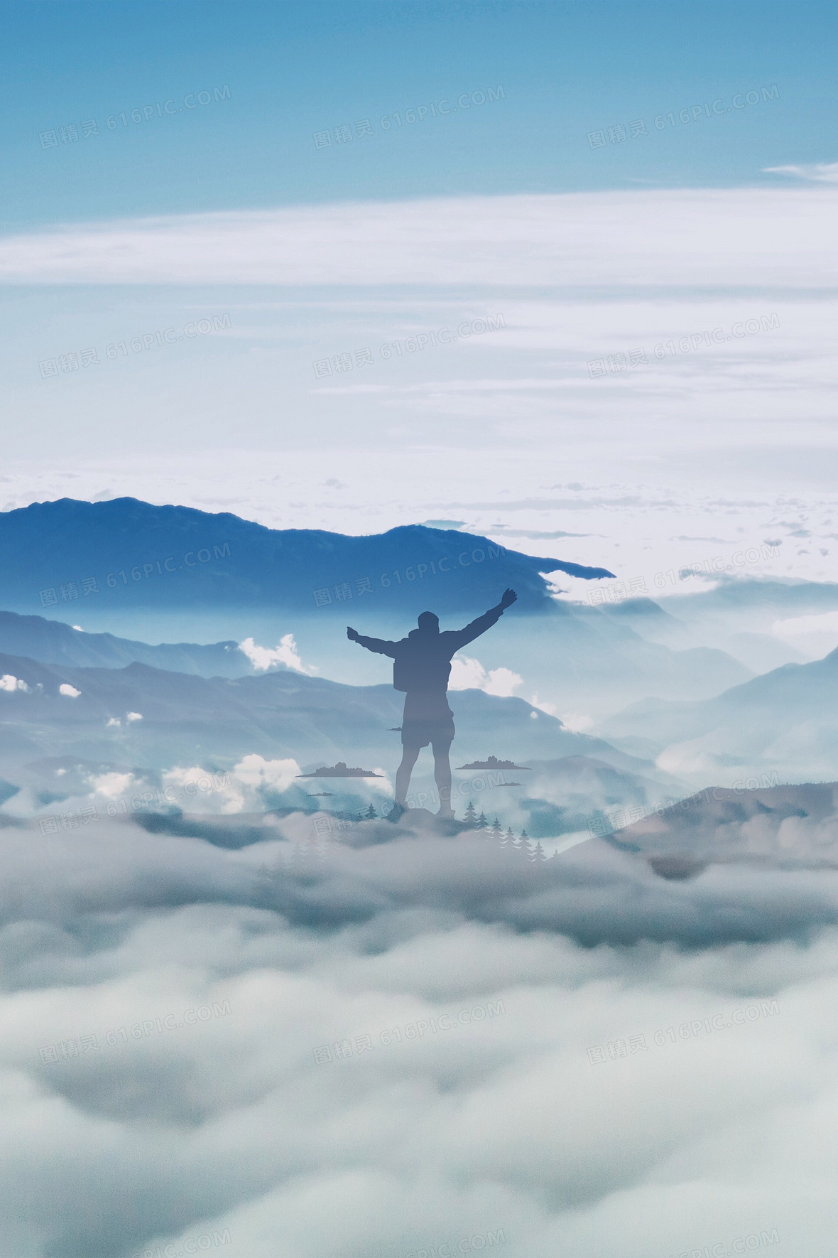 企业文化背景大气