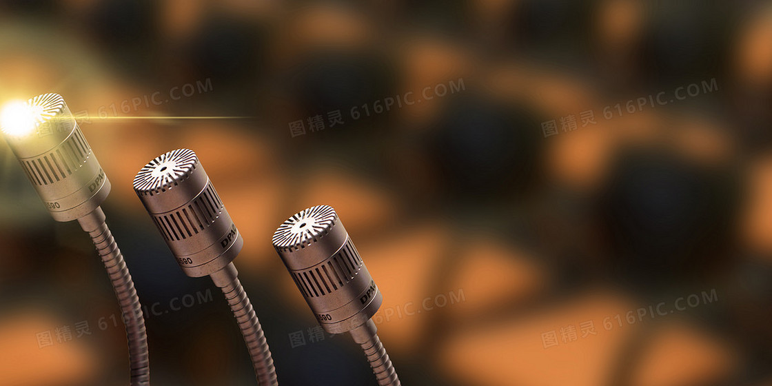 大气演讲摄影合成背景图