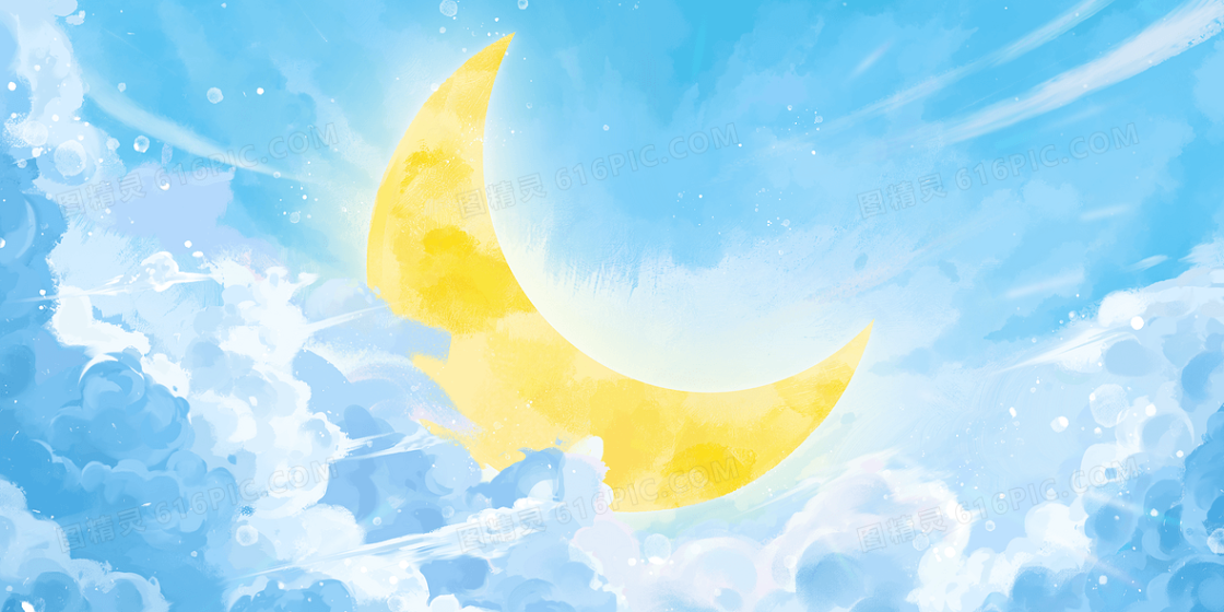 免抠梦幻天空插图