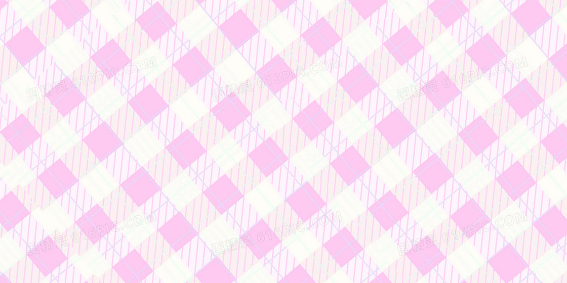 粉色小清新格子底纹方格背景