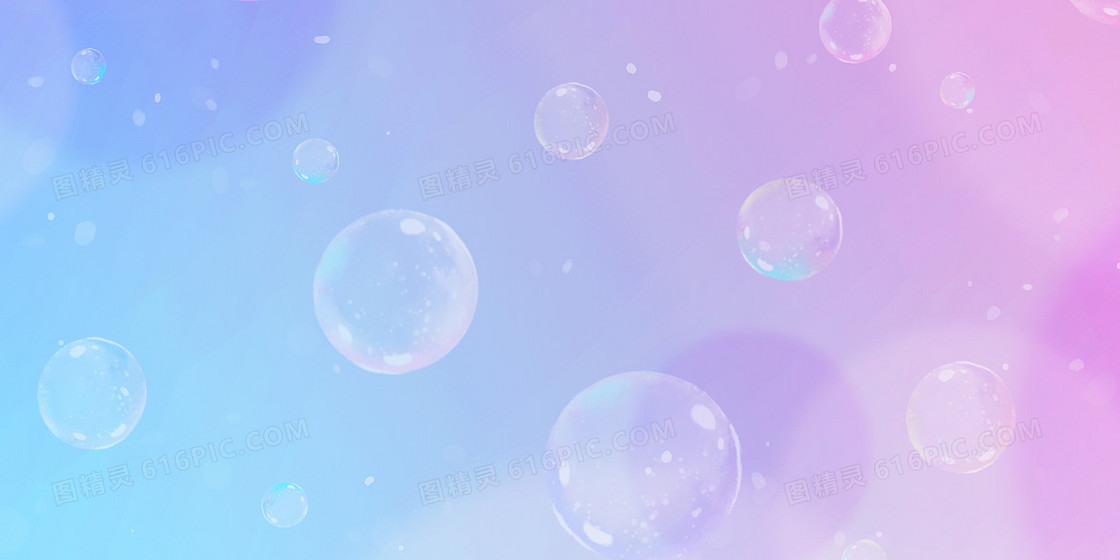 梦幻紫色泡泡气泡纹理背景