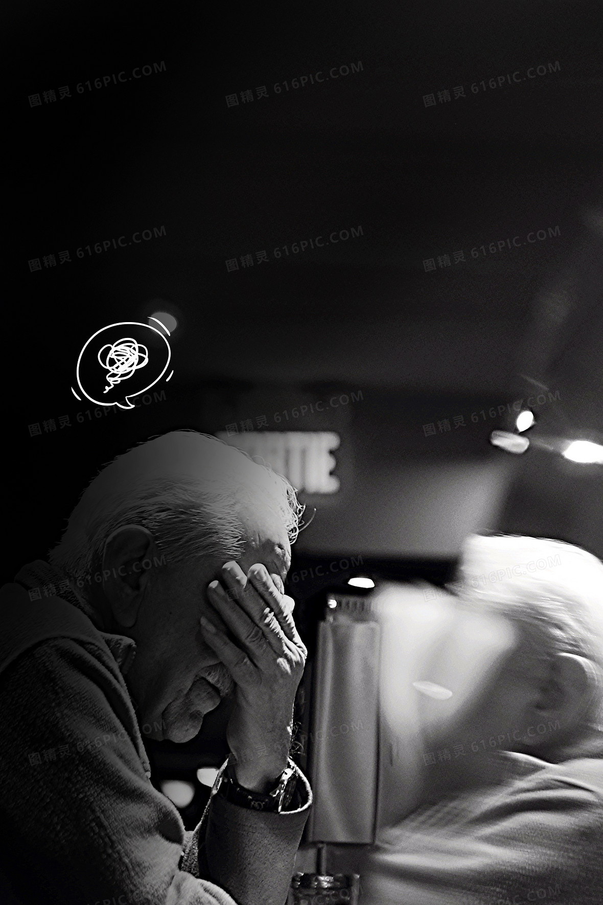 摄影图合成情绪崩溃抑郁背景背景图片下载_3543x5315像素JPG格式_编号1lwf2dorv_图精灵