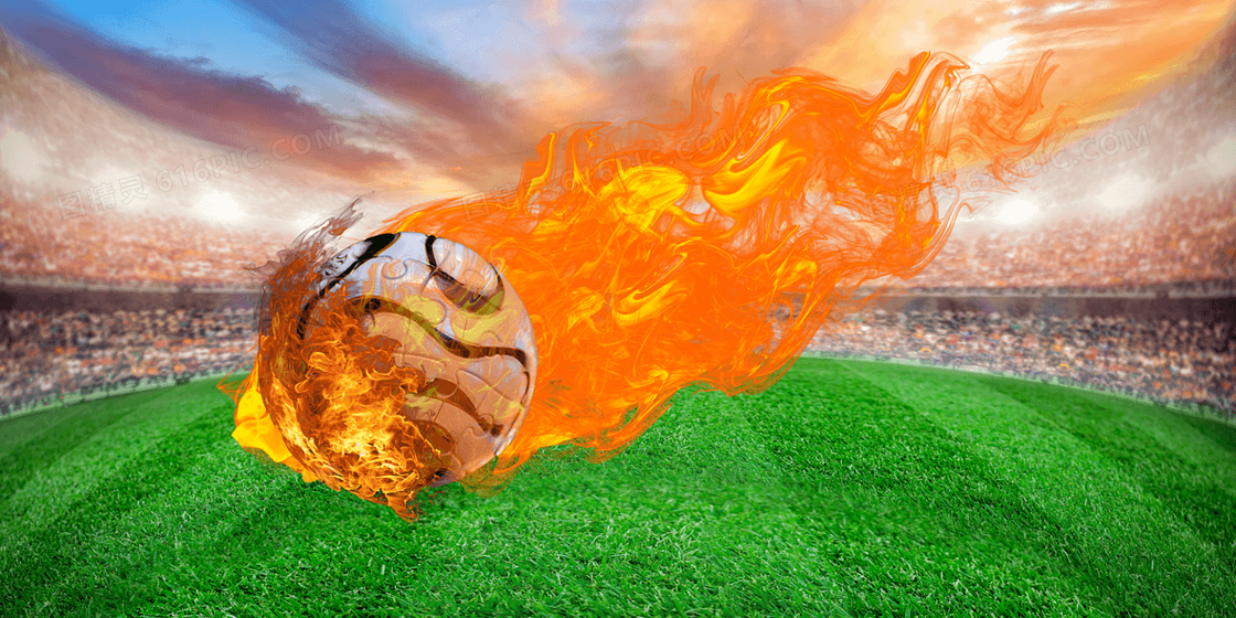 摄影图世界足球日背景