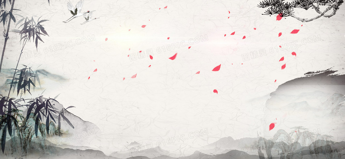 中国风banner背景