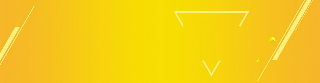 黄色渐变纯Banner