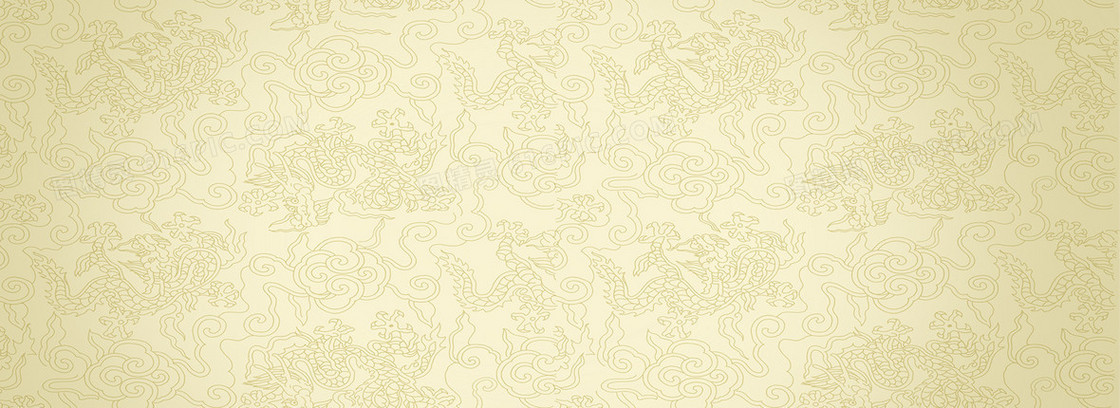 中秋古典风花纹背景banner