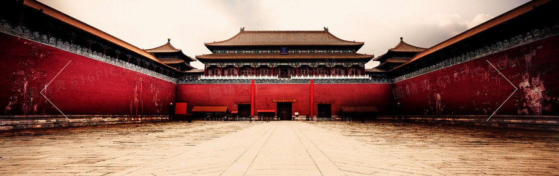 皇城中国建筑背景设计素材图片下载桌面壁纸