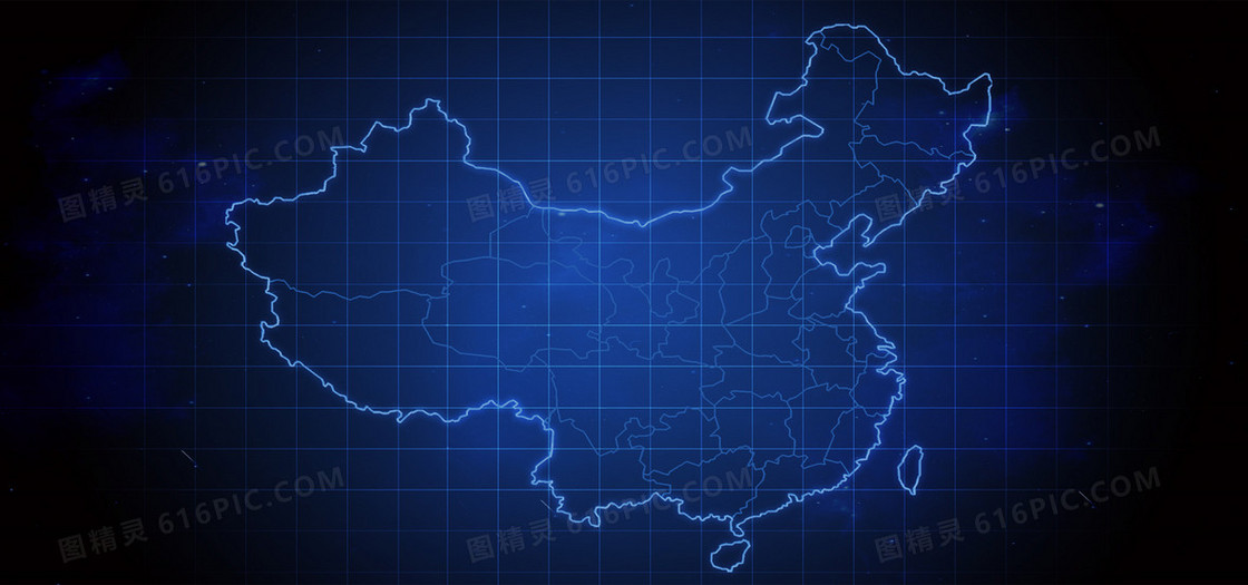 中国地图背景