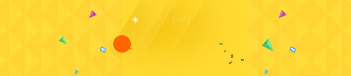 电商多边形几何炫酷背景banner