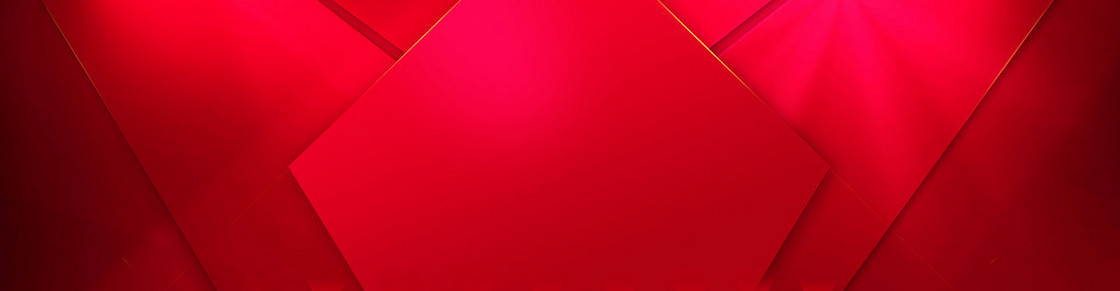 红色格子banner