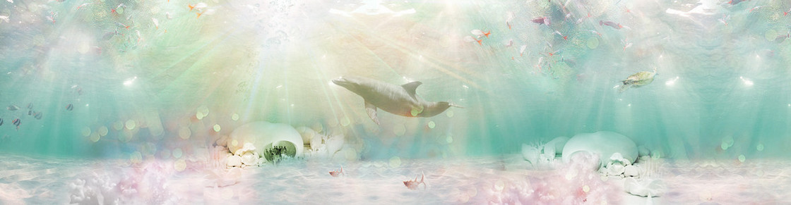 梦幻海底背景