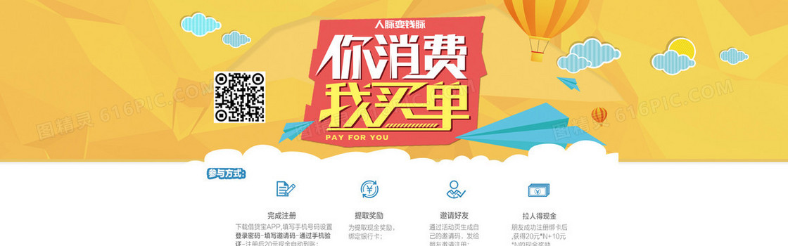 金融信贷海报