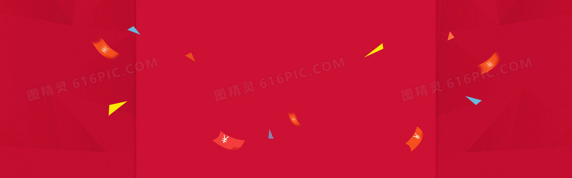 红色促销背景