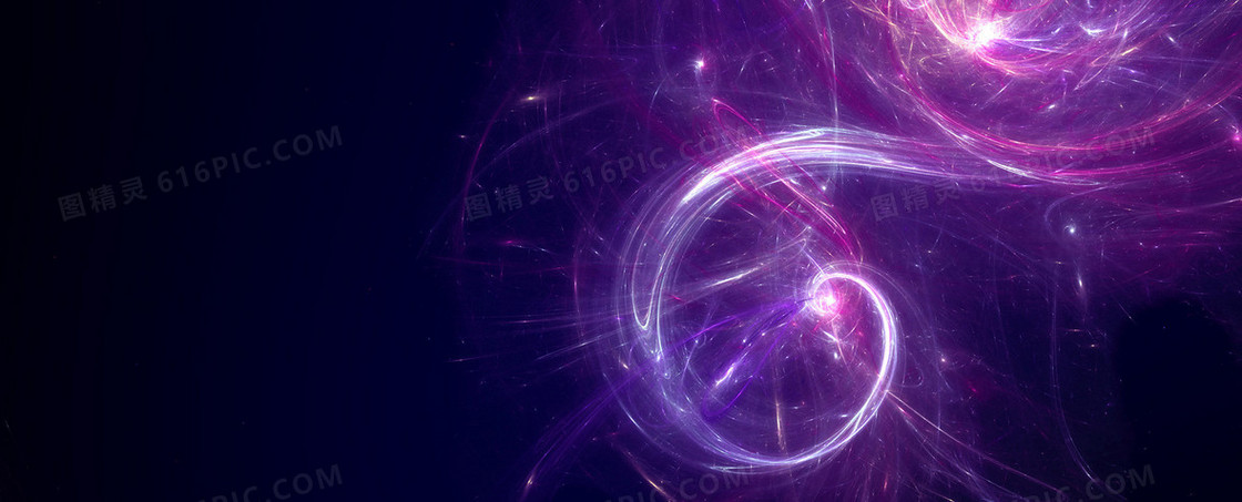 科幻酷炫光效banner