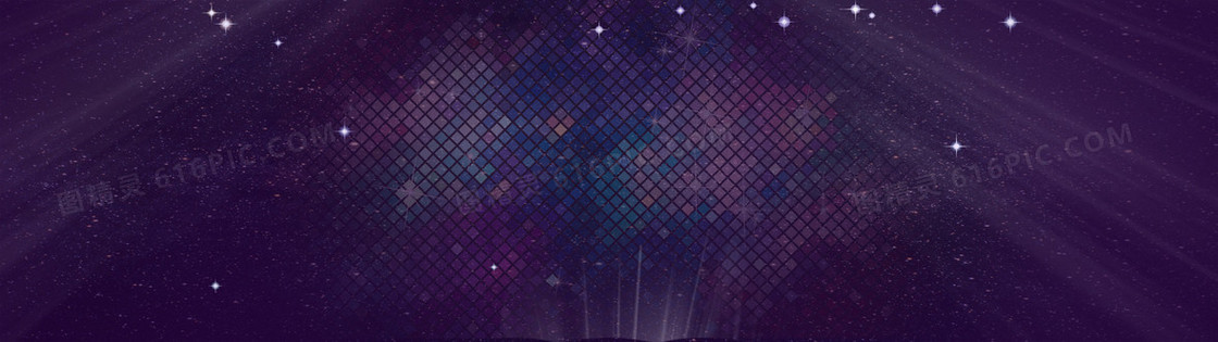 电商炫酷多边形几何背景banner