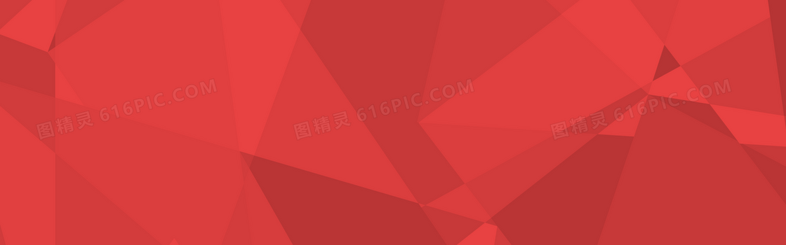 几何扁平banner