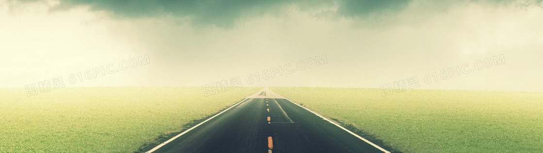 公路banner创意设计