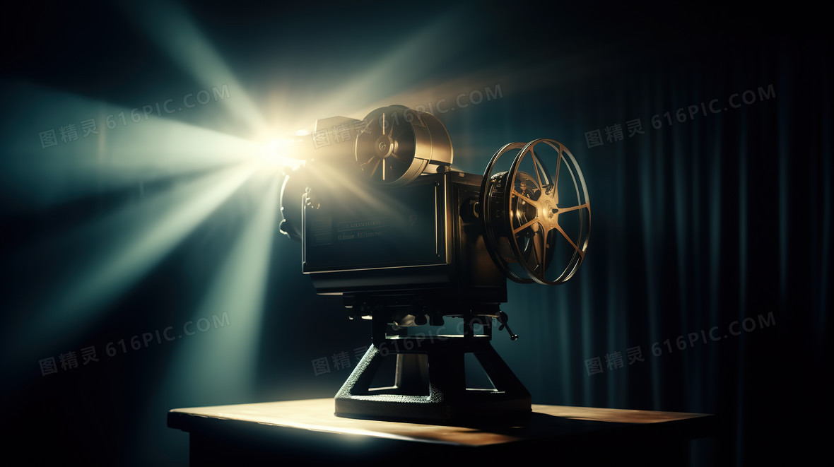 创意电影院放映机