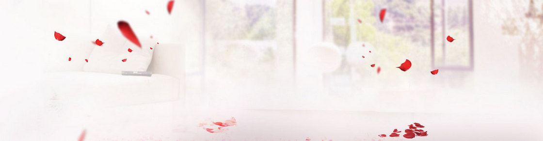女性专题飘落花瓣背景
