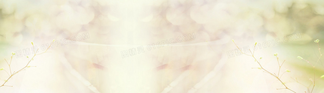 暖色背景 banner