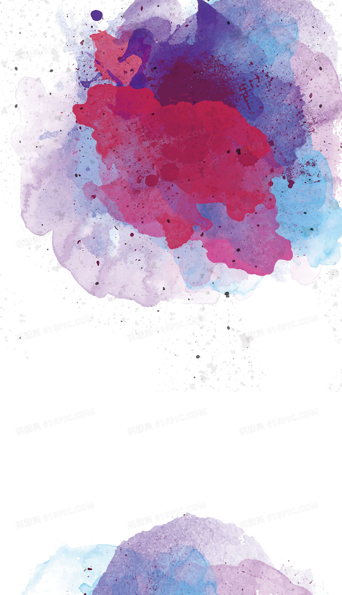 水彩泼墨