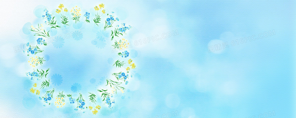 淡雅蓝色背景