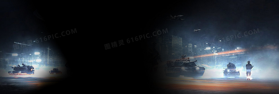 炫酷海报背景banner