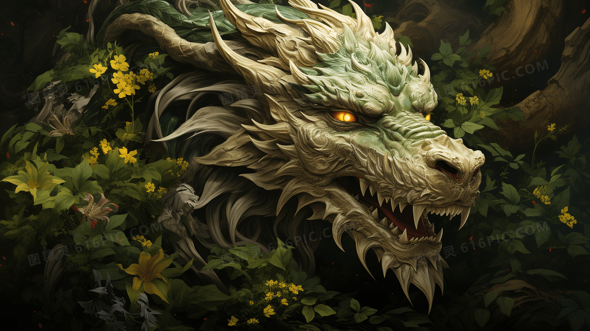 邪恶恶魔龙壁纸
