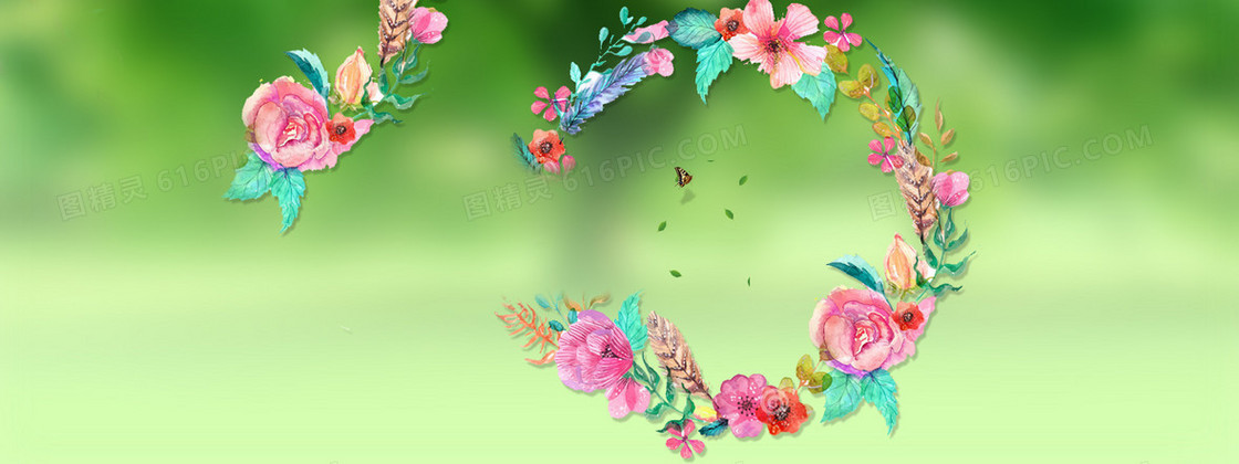 花   背景