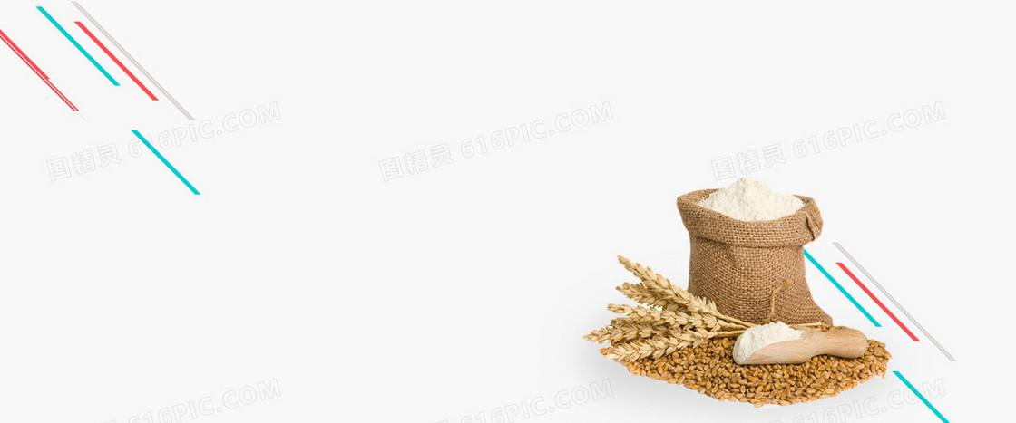 面粉食物类背景