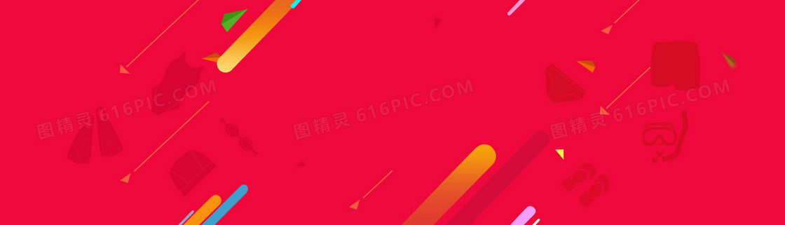 红色背景