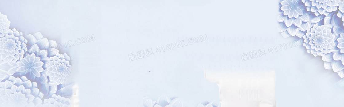 淘宝文艺范女装背景banner