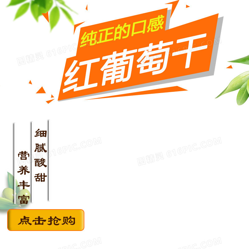葡萄干清新简约主图