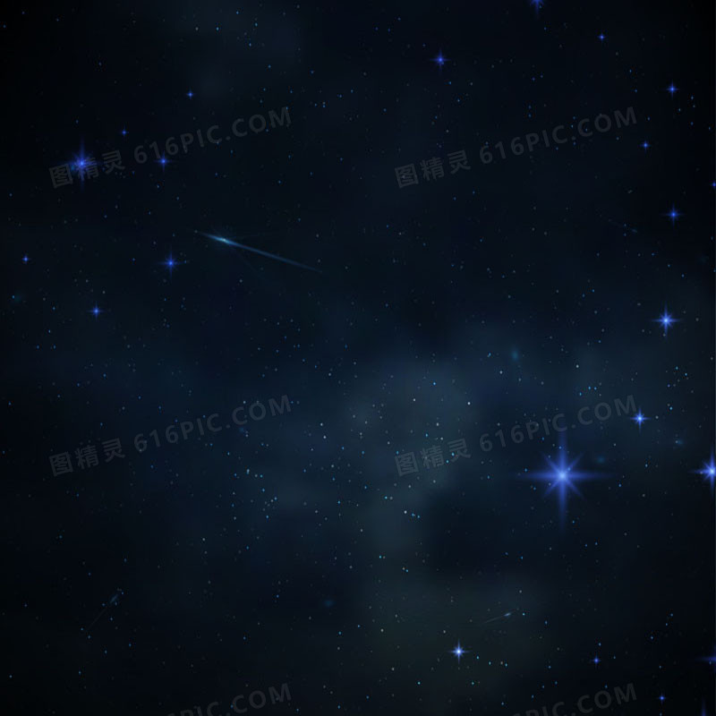 暗夜星空设计矢量素材