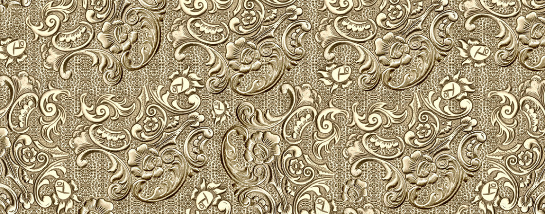 金属质感花纹背景banner
