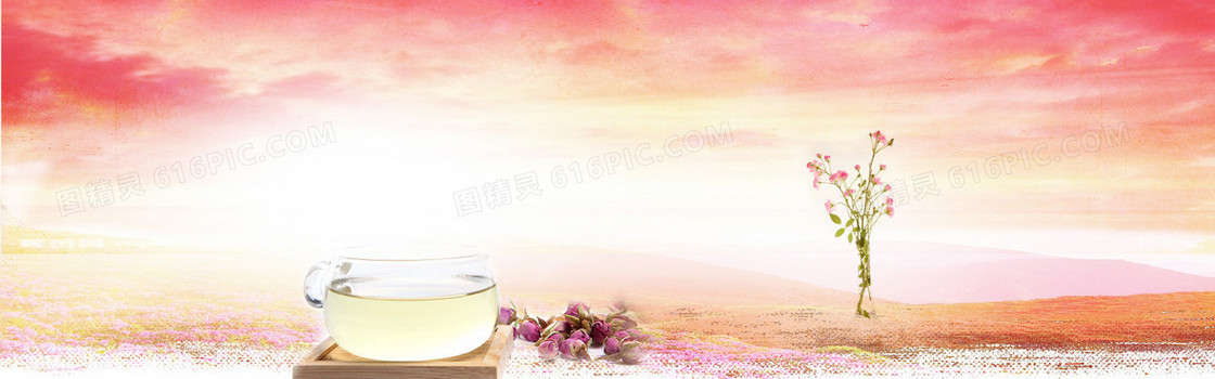 唯美全屏海报banner