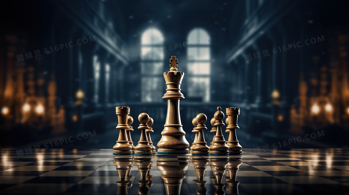国际象棋棋局图片
