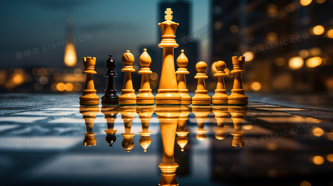 国际象棋棋局图片
