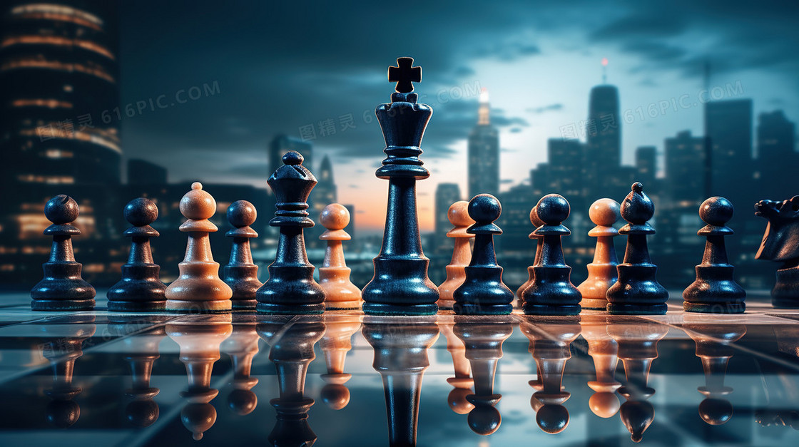 国际象棋棋局图片