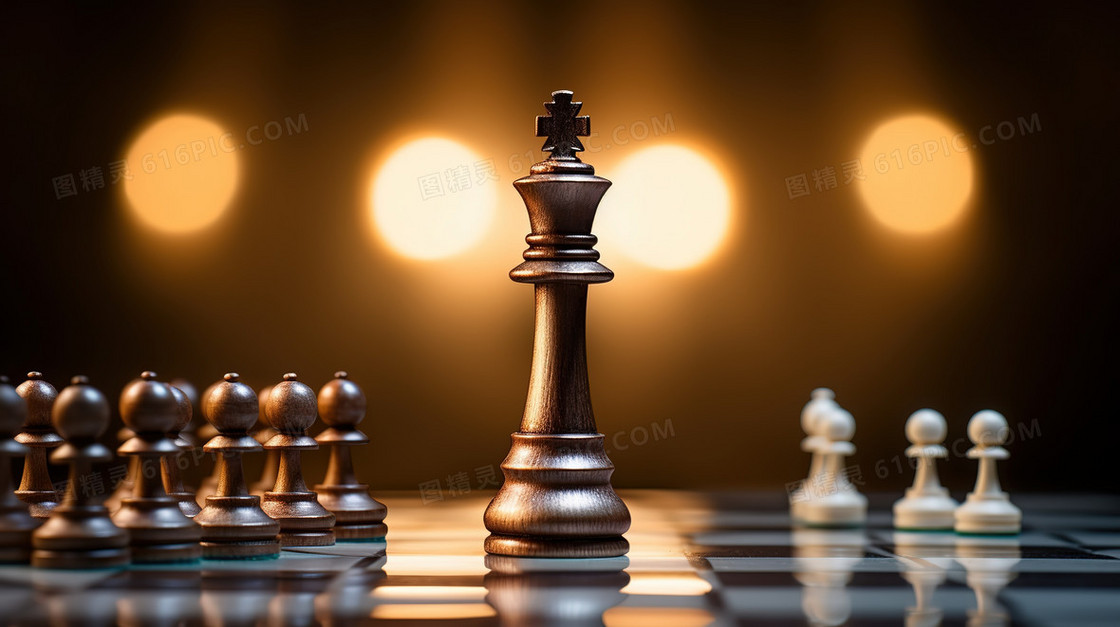 国际象棋棋局图片