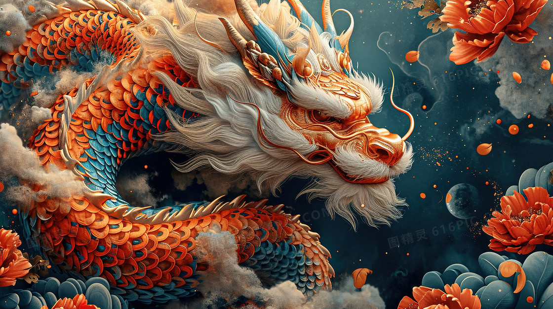神话传说中的中国神龙形象