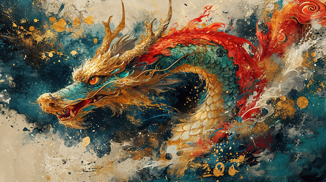神话传说中的中国神龙形象