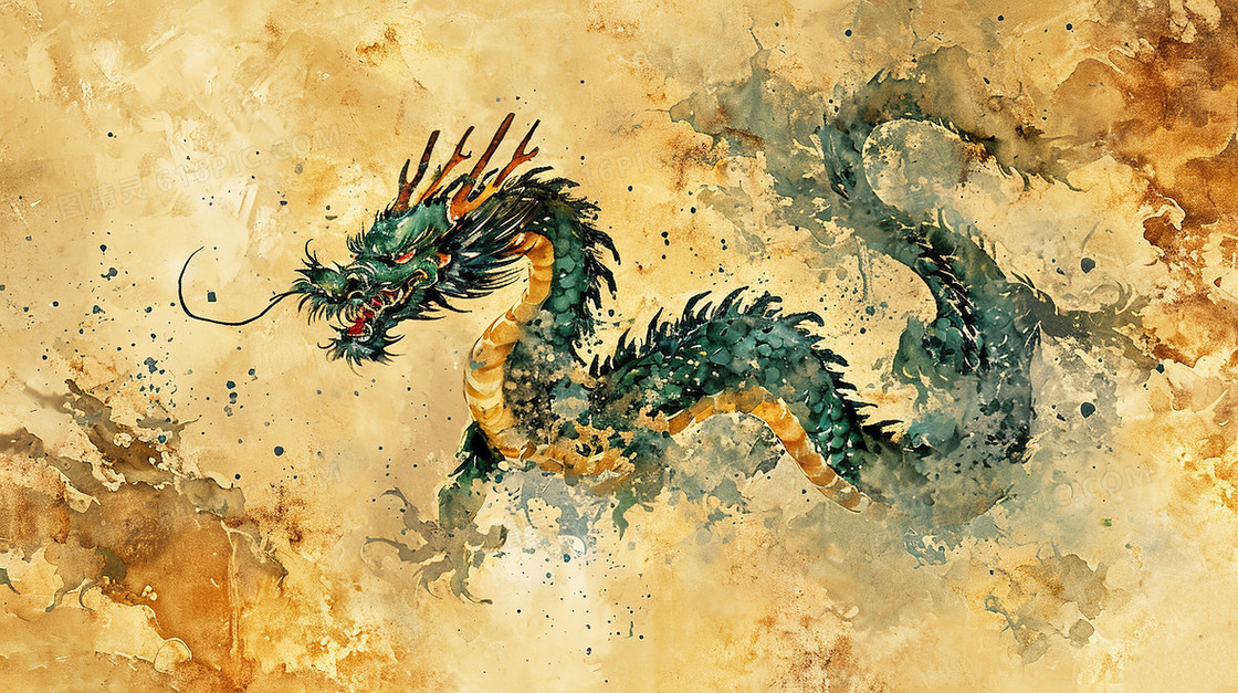 神话传说中的中国神龙形象
