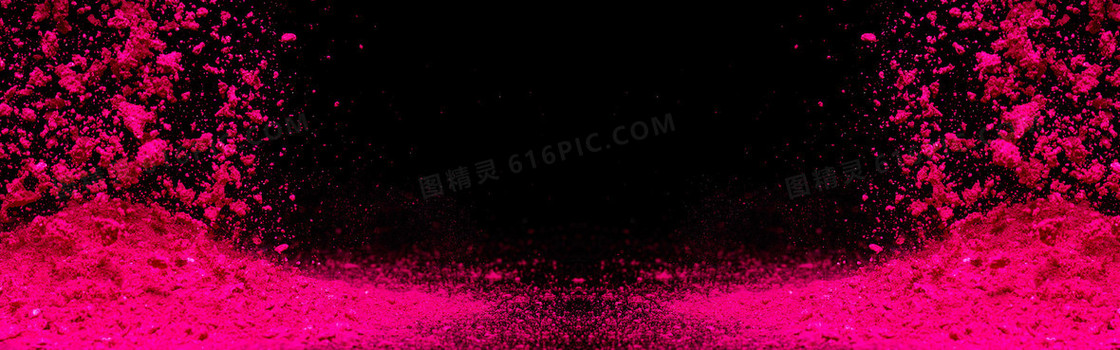 红色粉末背景