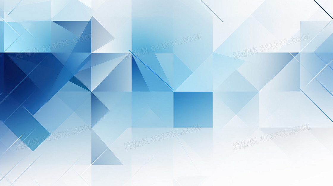 蓝色纹理色块几何商务简约背景