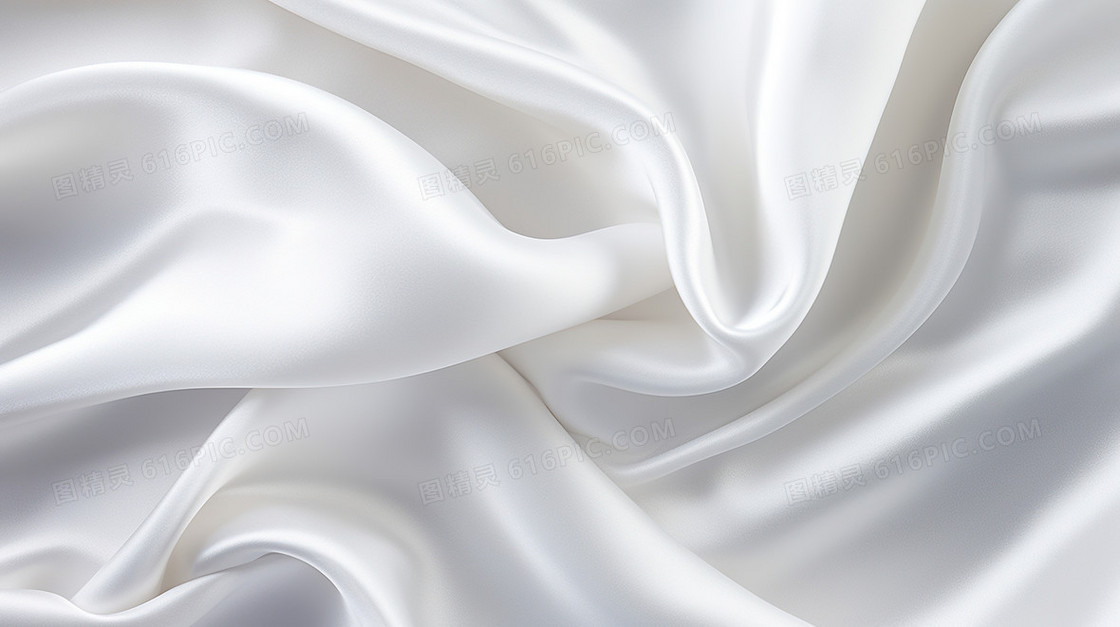 白色丝绸质感纹理背景