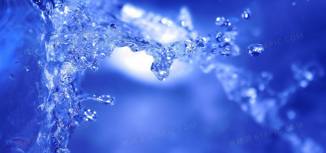 水花摄影背景