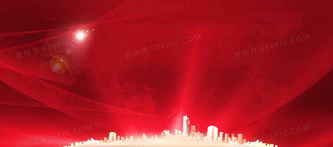 中国红背景图
