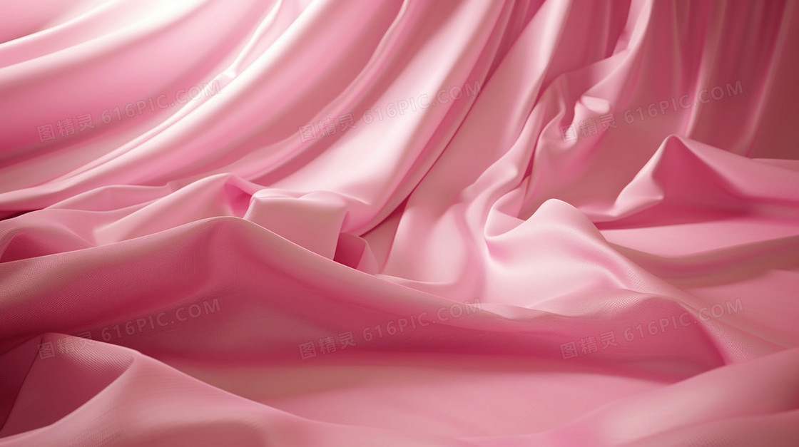 粉色丝绸质感丝滑背景