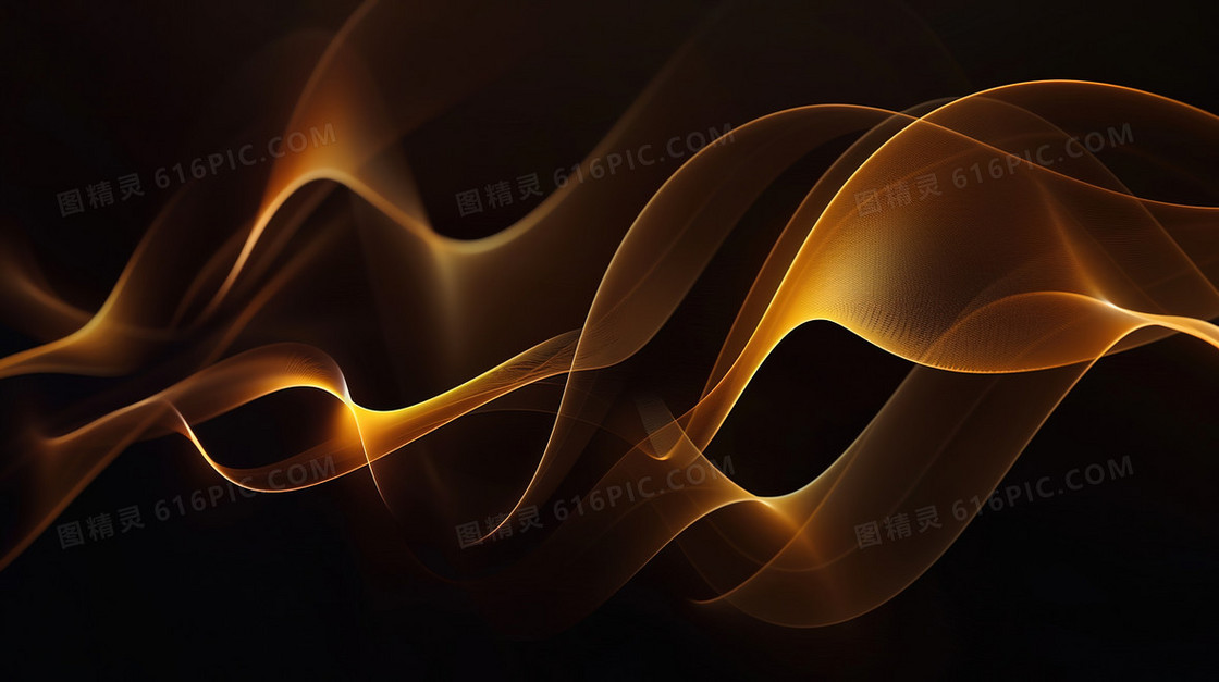 简约抽象曲线背景